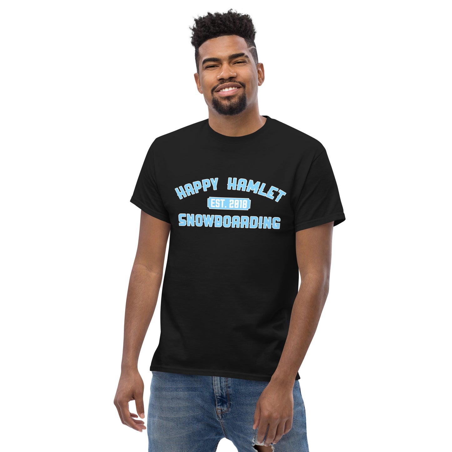 Happy Hamlet Snowboarding Tee